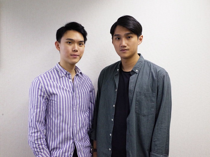 Jeffrey Man, co-creator & Strategy, and Davy Chan, co-creator & Creative. © Cosmos Studio